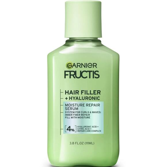 Garnier Fructis Hair Filler Hyaluronic Acid Moisture Repair Serum - X2 - Picture 2 of 7